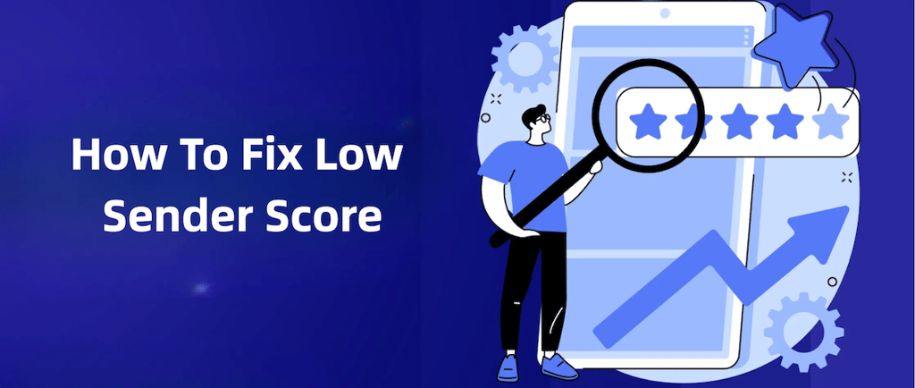 How to fix low sender score